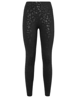 Black Leopard Push Up Leggings