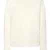 Boxy Fit Sweatshirt Round Neck LS