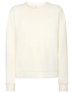 Boxy Fit Sweatshirt Round Neck LS