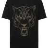 Cotton T-shirt Round Neck SS  Lamina Tiger