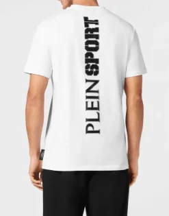 Cotton T-shirt Round Neck SS Lamina Scratch