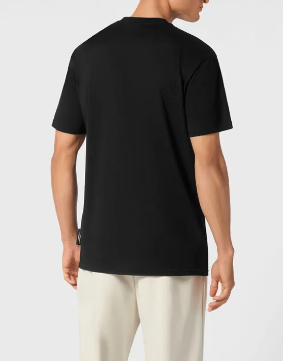 Cotton T-shirt Round Neck SS Lamina Tiger