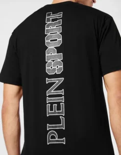 Cotton T-shirt Round Neck SS Lamina Scratch