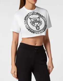 Crop T-shirt Round Neck SS