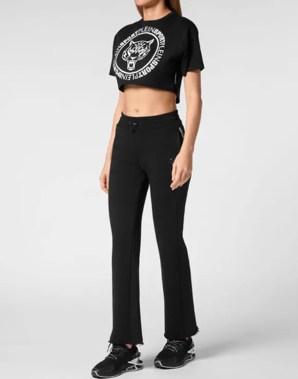 Crop T-shirt Round Neck SS