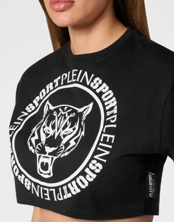 Crop T-shirt Round Neck SS