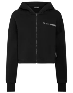 Cropped Hoodie Sweatjacket Scratch
