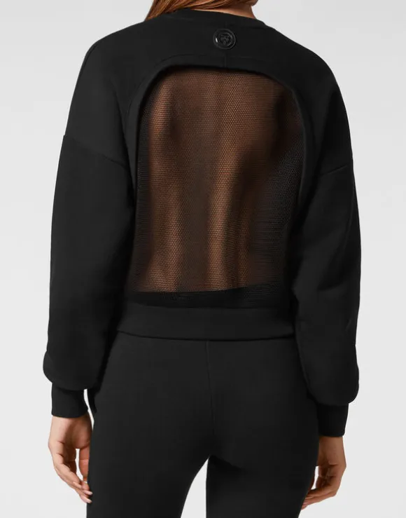 Cropped Hoodie Sweatjacket Tiger