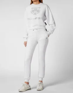 Cropped Hoodie Sweatjacket Tiger