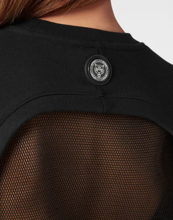 Cropped Hoodie Sweatjacket Tiger