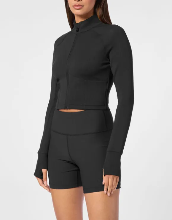 Cropped Jogging Full Zip