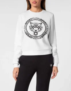 Cropped Roundneck Sweatshirt