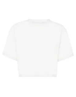 Cropped T-shirt Round Neck SS