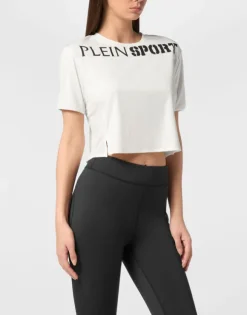 Cropped T-shirt Round Neck SS
