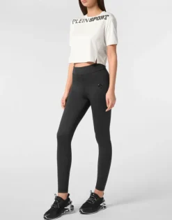 Cropped T-shirt Round Neck SS