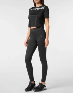 Cropped T-shirt Round Neck SS