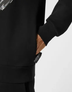 Hoodie Sweatshirt Chrome Tiger