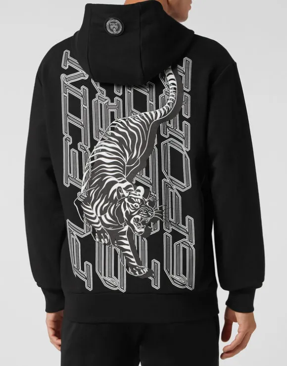 Hoodie Sweatshirt Tiger