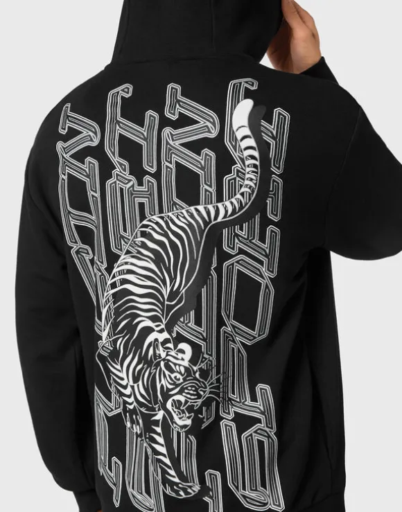 Hoodie Sweatshirt Tiger