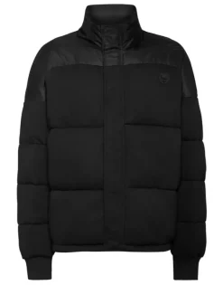 Hybrid Jersey Puffered Jacket LS