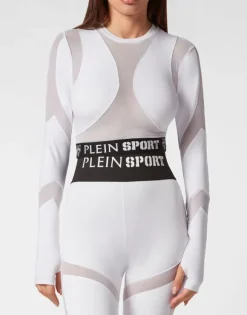 Jogging Cropped Top LS Multicut