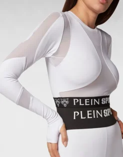 Jogging Cropped Top LS Multicut