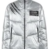 Nylon Crease Puffer Jacket