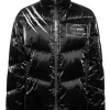 Nylon Crease Puffer Jacket