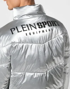 Nylon Crease Puffer Jacket