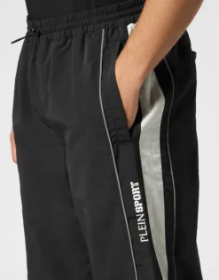 Nylon Loose Fit Jogging Trousers