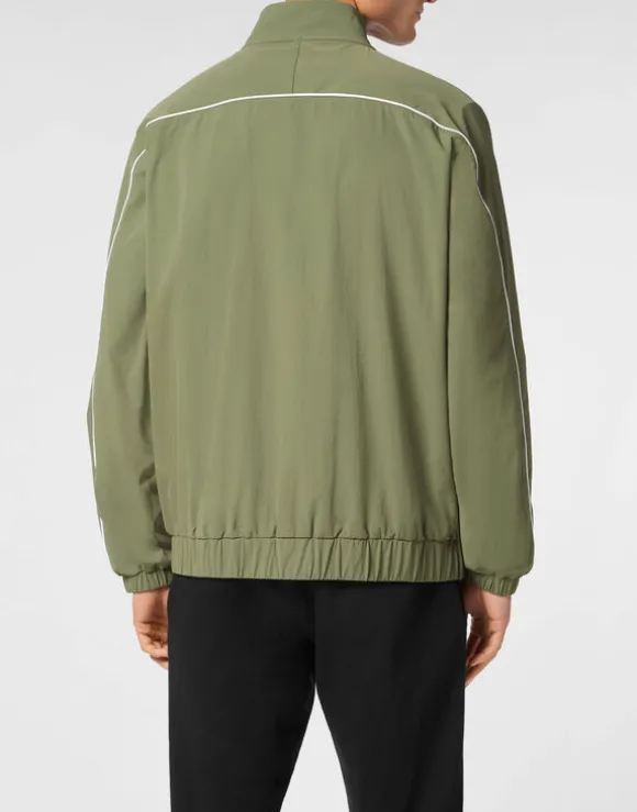 Nylon Piping Anorak LS Scratch
