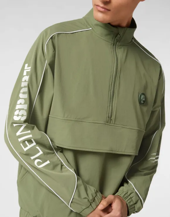 Nylon Piping Anorak LS Scratch