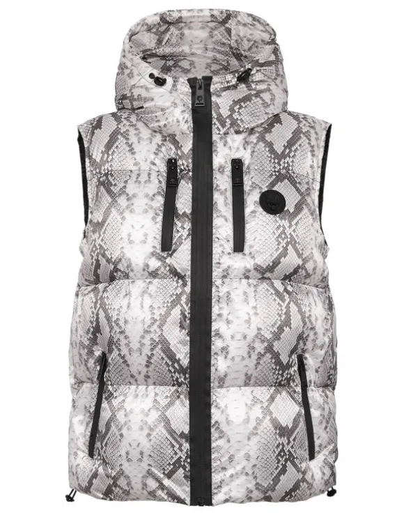 Nylon Puffer Gilet Pitone