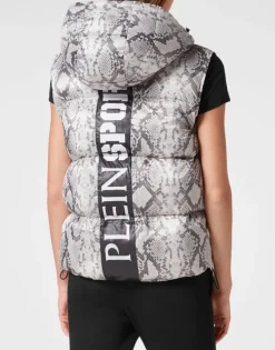 Nylon Puffer Gilet Pitone