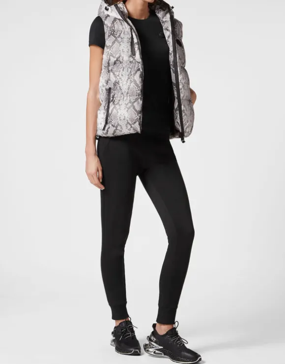 Nylon Puffer Gilet Pitone