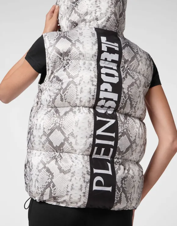 Nylon Puffer Gilet Pitone