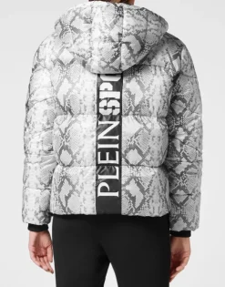 Nylon Puffer Jacket Pitone