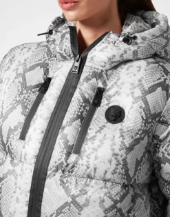Nylon Puffer Jacket Pitone