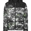 Nylon Puffer Jacket Pixel