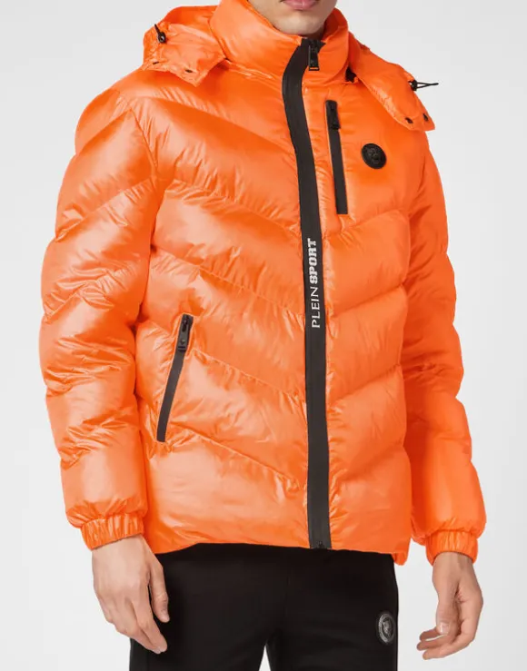 Nylon Puffer Jacket Tiger