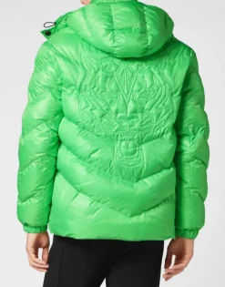 Nylon Puffer Jacket Tiger