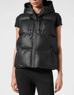 Nylon Puffer Vest