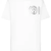 Plein Sport Cotton T-shirt Round Neck SS Lamina Tiger