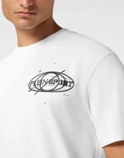 Plein Sport Cotton T-shirt Round Neck SS Logos