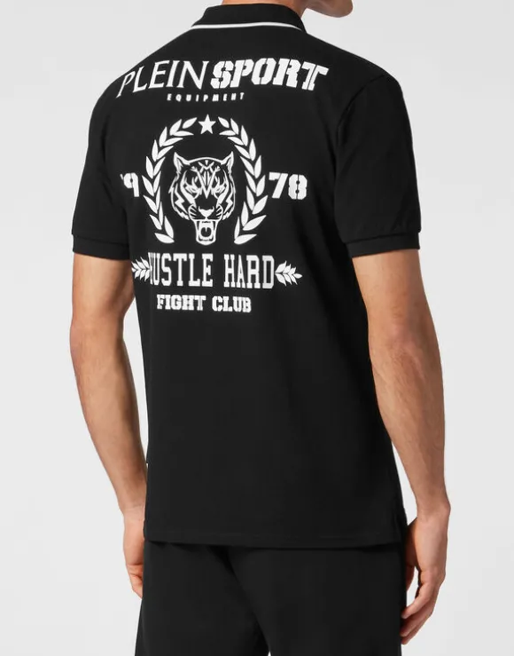 Polo Shirt Slim Fit SS Carbon Tiger