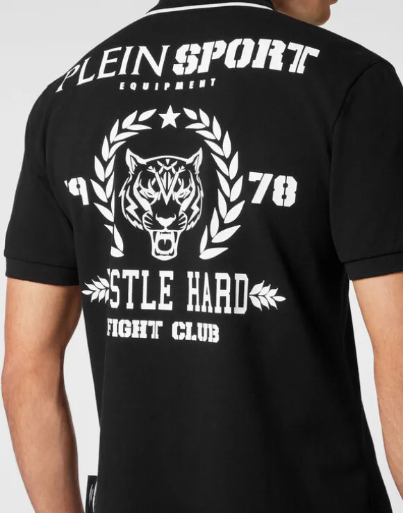 Polo Shirt Slim Fit SS Carbon Tiger