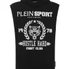 Sleeveless Hoodie sweatshirt Tiger