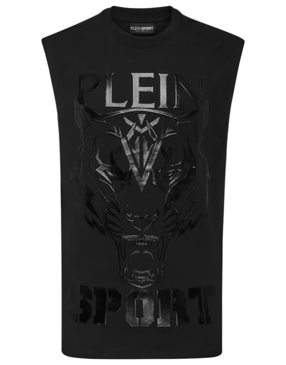 Sleeveless T-shirt Round Neck SS Tiger