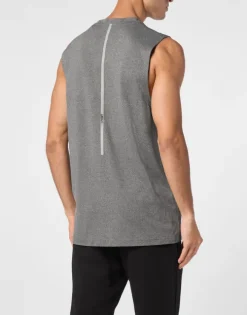 Sleeveless T-shirt Round Neck SS
