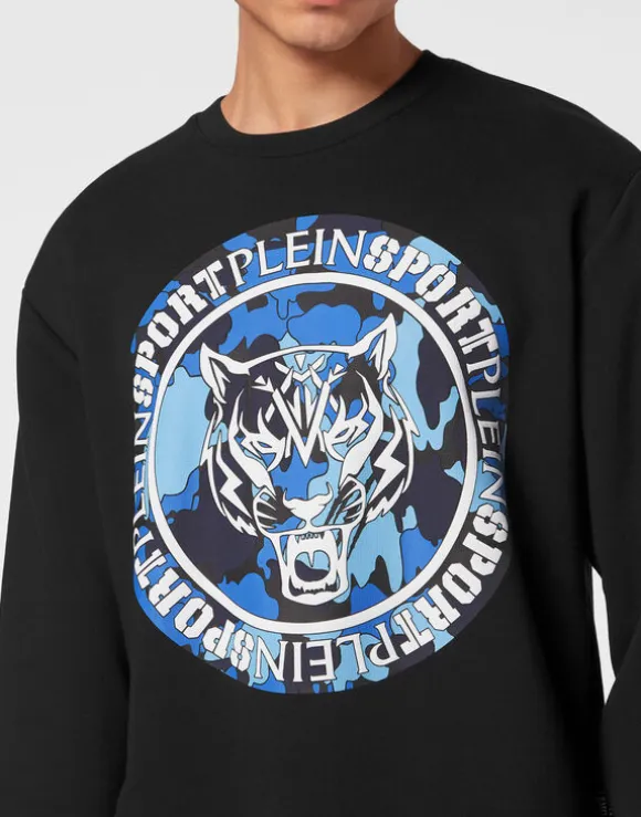 Sweatshirt LS Carbon Tiger